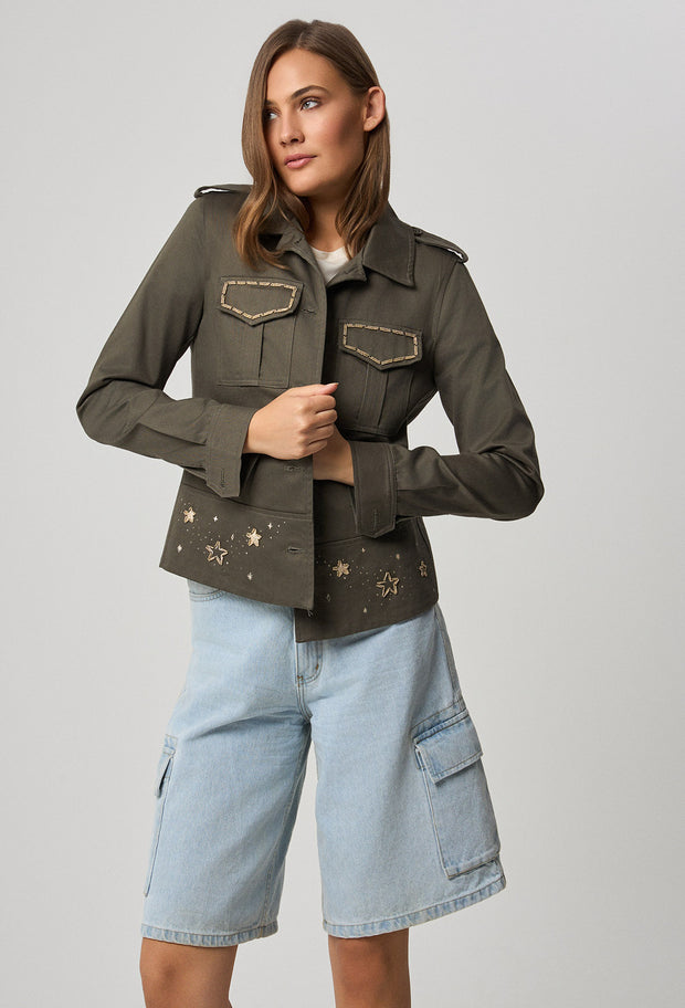 Serena Madison Jacket Khaki