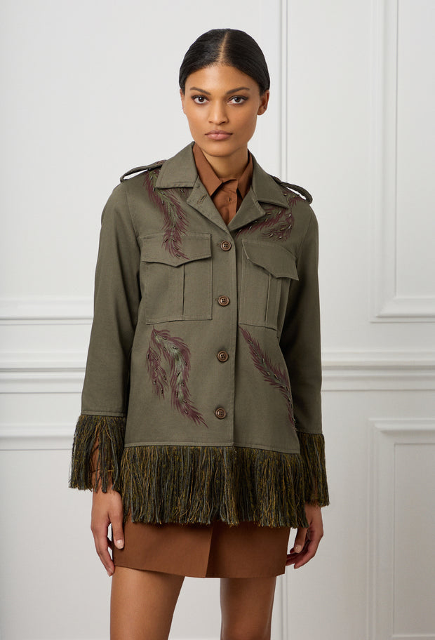 Falling Nature Austin Jacket Khaki