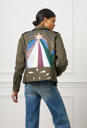 Monroe Madison Jacket Khaki