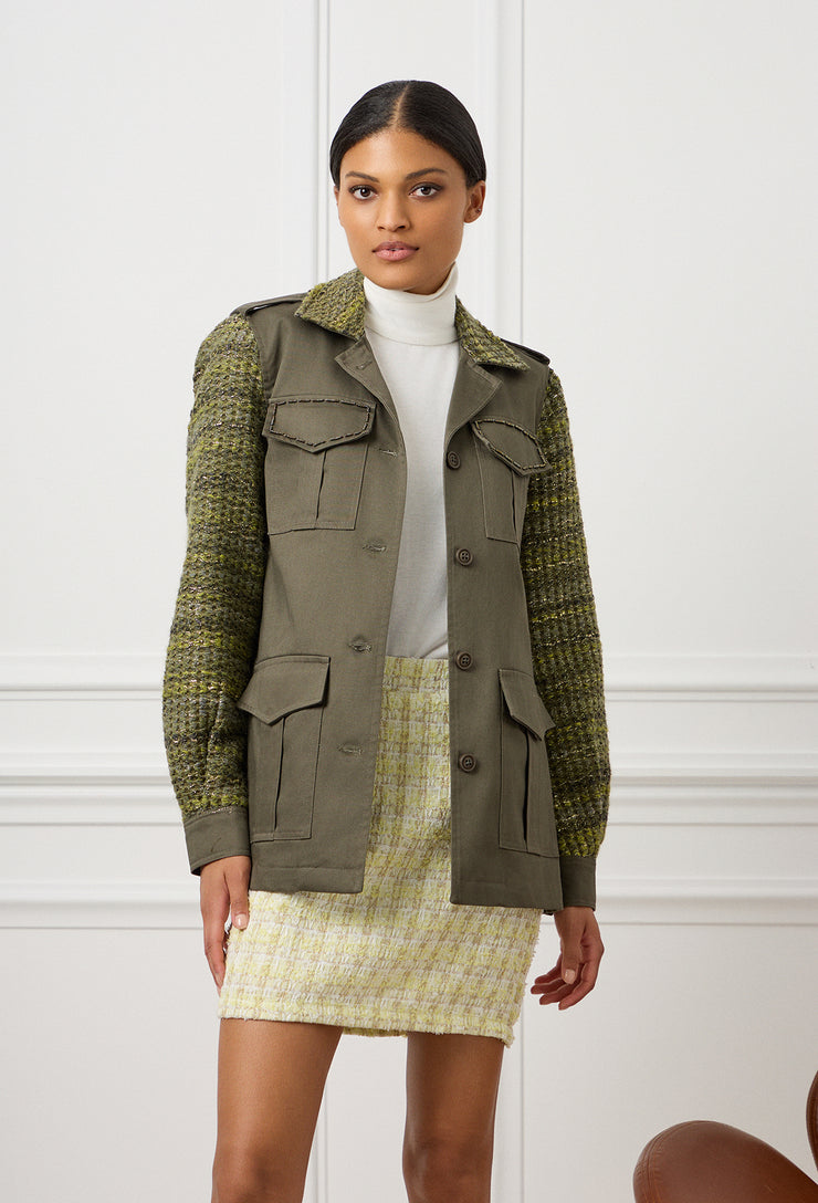 Twist Tweed Safari Jacket