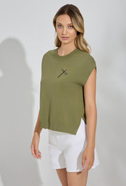 Dragonfly Top Khaki