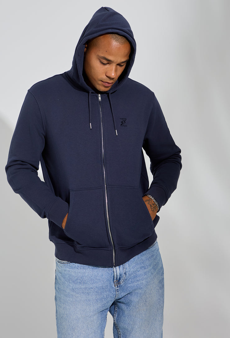 Double Thunder Hoodie Navy