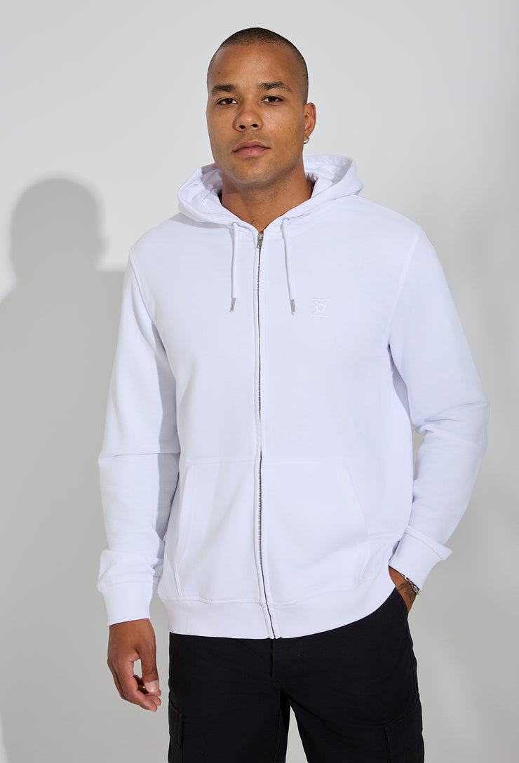 Big in J Hoodie White