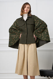 Esmeralda Cape Khaki